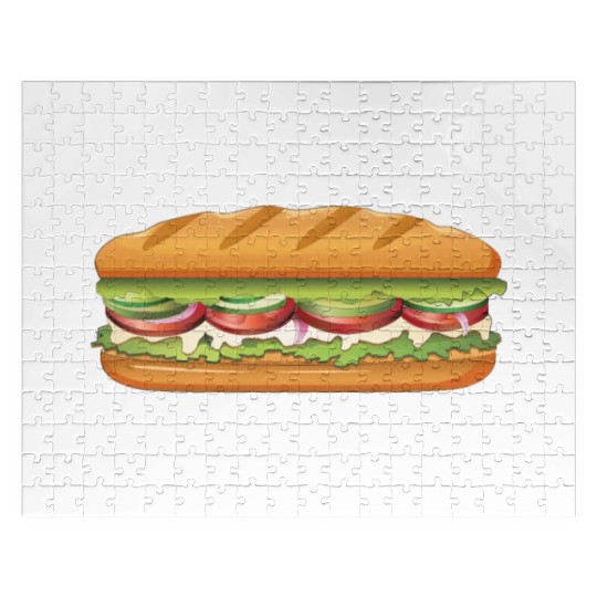 Subway Sandwich Design Jigsaw Puzzles