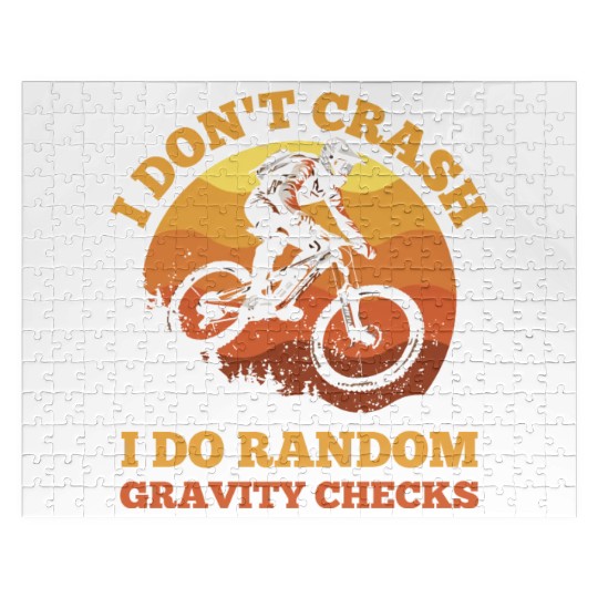 Daredevil Cyclist Jigsaw Puzzles