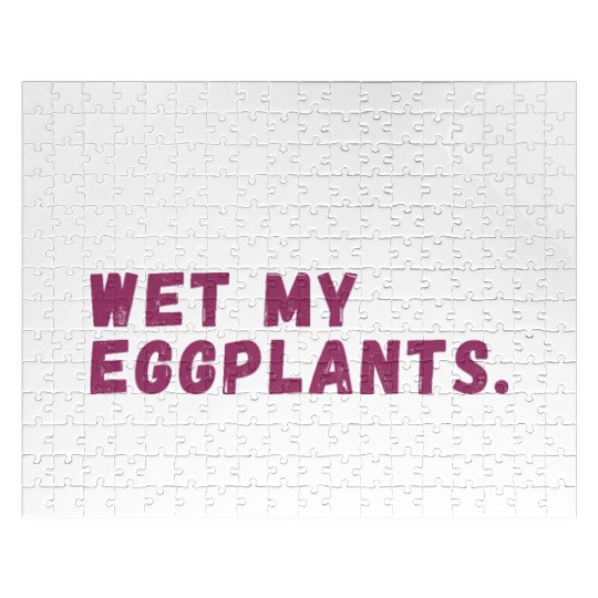 Eggplant Lover Healthy Cuisine Gardening Jigsaw Puzzles