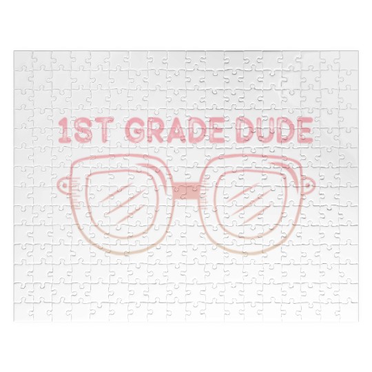 Kindergarten Teacher Funny Student 1st Graduation Jigsaw Puzzles