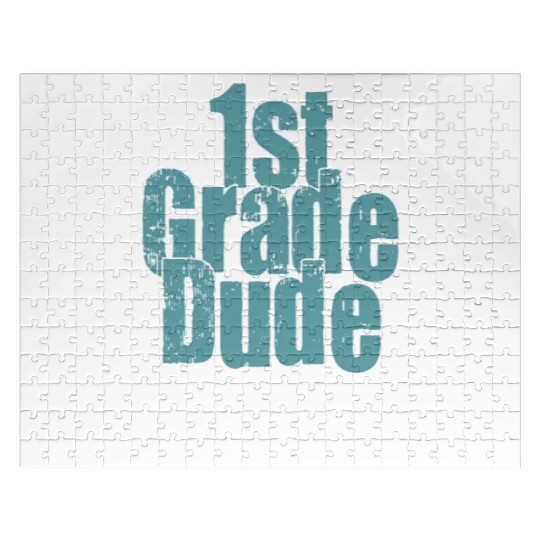 Kindergarten Teacher Funny Student 1st Graduation Jigsaw Puzzles