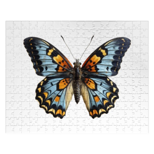 Butterfly Colorful Enchanting Delicate Insects Jigsaw Puzzles