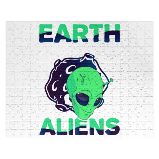 Alien, Aliens, UFO, UAP, Space Unknown Flight Jigsaw Puzzles