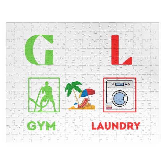 Gym Tan Laundry GTL New Jersey Garden NJ Shore It Jigsaw Puzzles