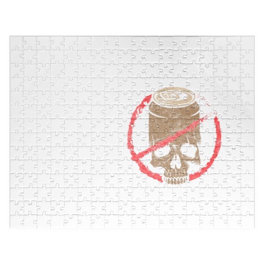 Alcohol Quitting Drunkard New Start Jigsaw Puzzles