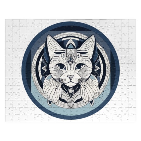 tiger cat Jigsaw Puzzles