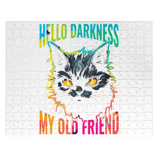 Hello Darkness My Old Friend Jigsaw Puzzles