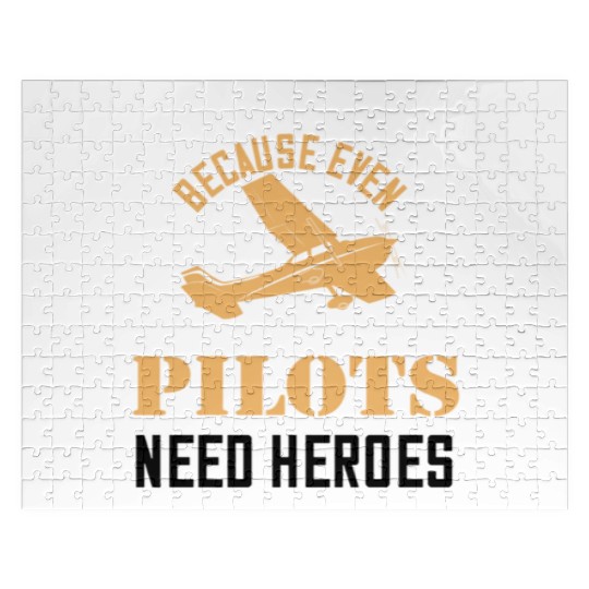 Aircraft Mechanic Because Even Pilots Need Heroes Jigsaw Puzzles