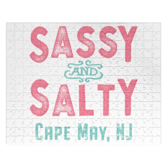 Cape May New Jersey Sassy And Salty Jigsaw Puzzles