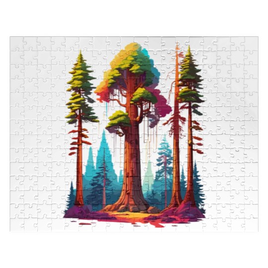Redwood Forest - For Nature Lovers Jigsaw Puzzles