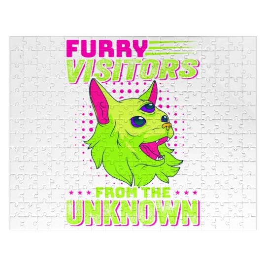 Alien, Aliens, UFO, UAP, Space Unknown Flight Jigsaw Puzzles