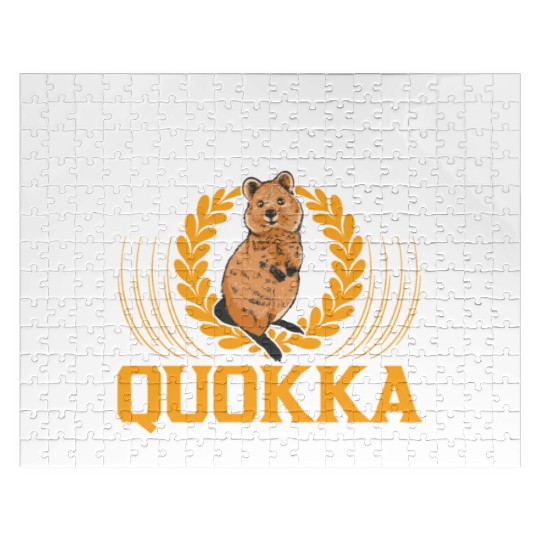 Quokka Gift Short-tailed Kangaroo Jigsaw Puzzles