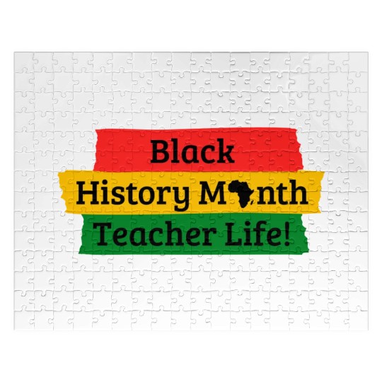 Black History Month Teachers Life!  Jigsaw Puzzles