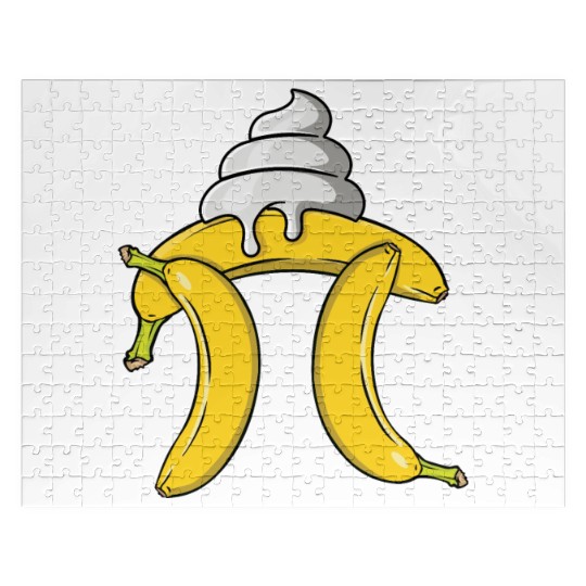 Banana Cream Pie Pi Day Math Equations Jigsaw Puzzles