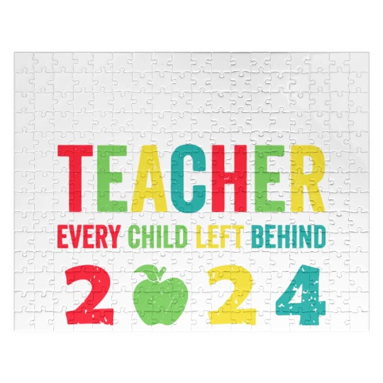 Retired Teacher EST 2024 Jigsaw Puzzles