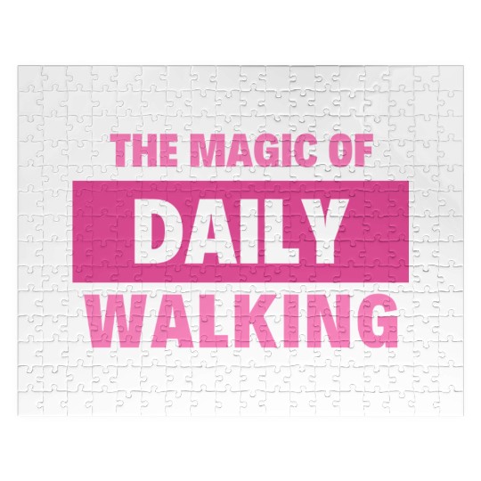 The magic of daily walking Jigsaw Puzzles