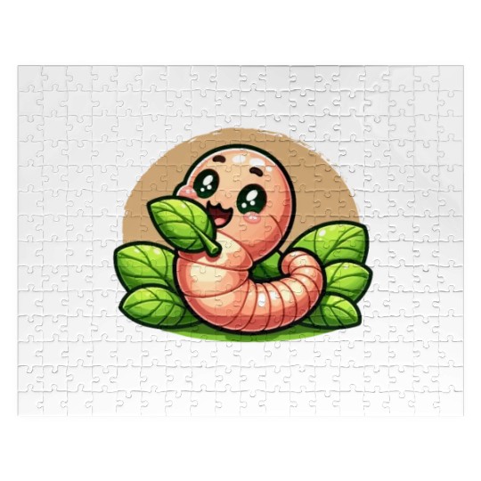 Worm Farming Earthworm Gardener Vermiculture Jigsaw Puzzles