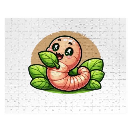 Worm Farming Earthworm Gardener Vermiculture Jigsaw Puzzles