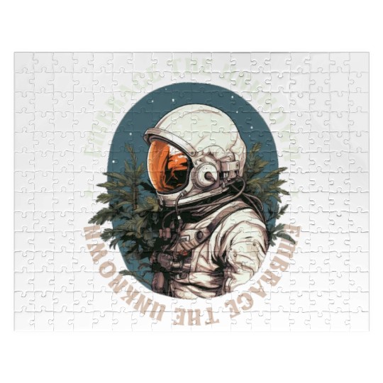 Embrace The Unknown Confidence Growth Mindset Astr Jigsaw Puzzles