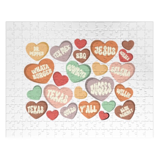 Western valentine, Valentines Conversation Jigsaw Puzzles