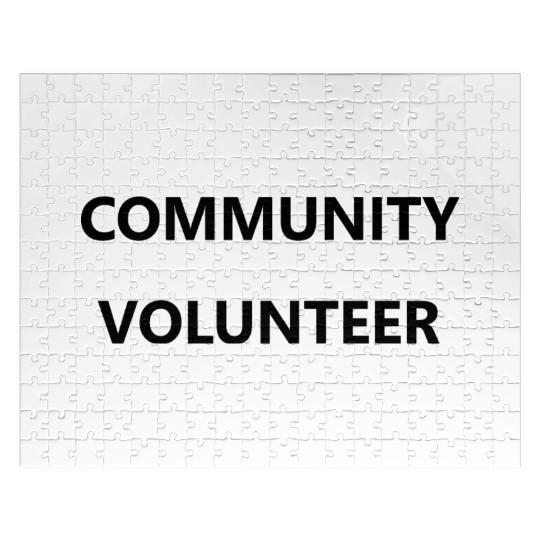 Community Volunteer Event Staff Group Organization Jigsaw Puzzles