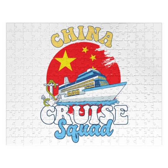 China Cruise Squad Family Vacation Trip Jigsaw Puzzles