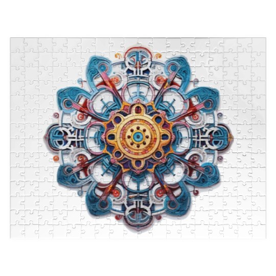 Circuit Mandala - Music production Jigsaw Puzzles