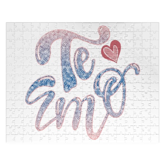 I love you with heart Jigsaw Puzzles