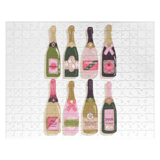 Champagne Bottles New Year Eves 2022 Py Jigsaw Puzzles