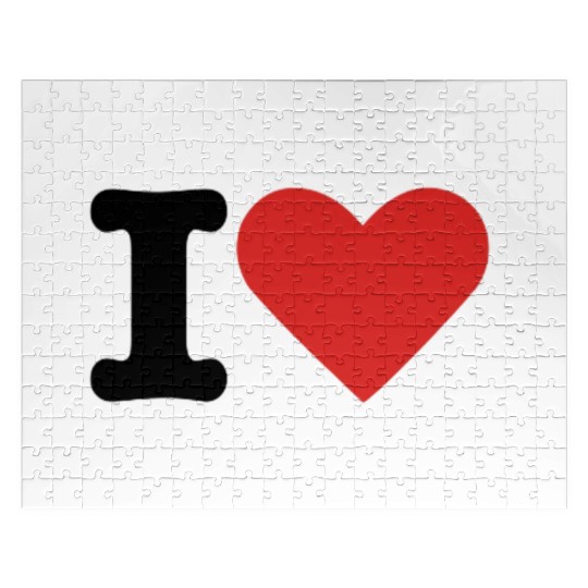 I love you Jigsaw Puzzles