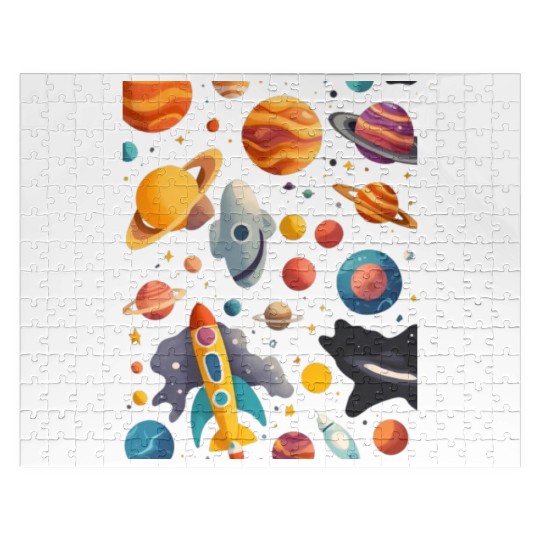 Galactic Elegance: A Celestial Symphony Jigsaw Puzzles