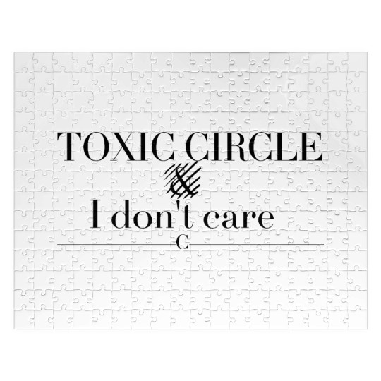 toxic circle Jigsaw Puzzles
