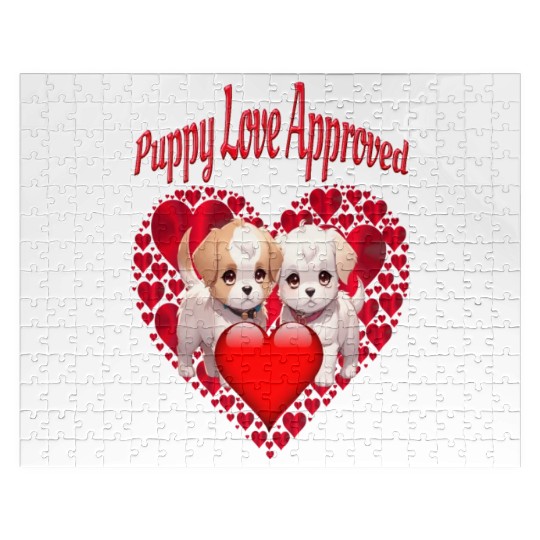 Puppy Love Approved Jigsaw Puzzles