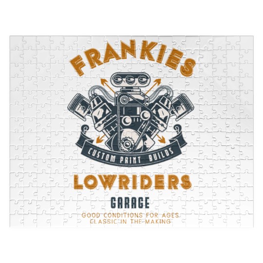 Frankie's Lowrider Haven Jigsaw Puzzles