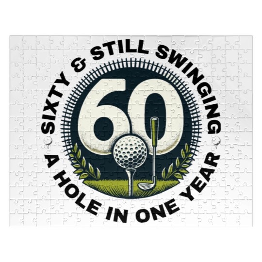 Golf-themed 60th birthday celebration Jigsaw Puzzles
