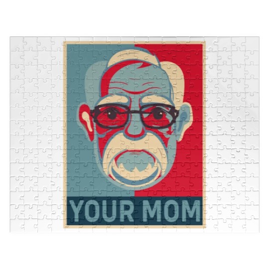 Funny Sigmund Freud Psychology Psychologist Jigsaw Puzzles
