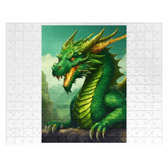 Majestic Dragon-Inspired Products for Fantasy Enth Jigsaw Puzzles