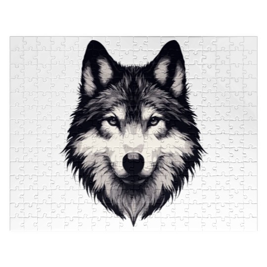Mystic Alpha Wolf Jigsaw Puzzles