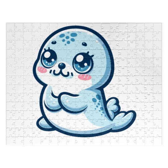 Graceful Seal Serenity Jigsaw Puzzles