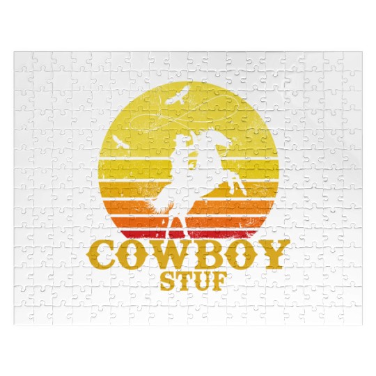 Been Doing Cowboy Stuff All Day Cowgirl Country We Jigsaw Puzzles