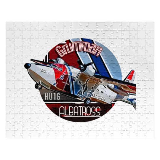 Grumman HU-16 Albatross Coast Guard Aircraft Jigsaw Puzzles