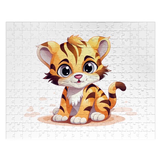 Cute Little Tiger Jigsaw Puzzles
