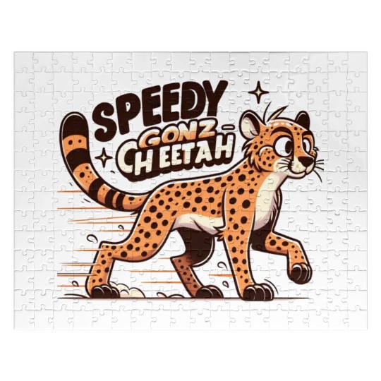 Cheetah: Speedy GonzCheetah Jigsaw Puzzles