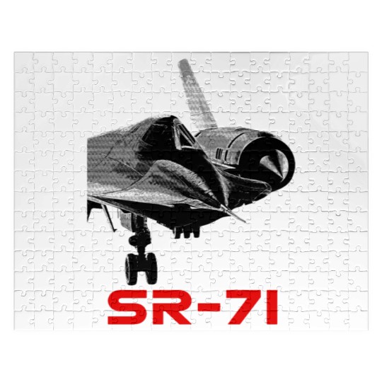 Lockheed SR-71 Blackbird Reconnaissance Aircraft Jigsaw Puzzles