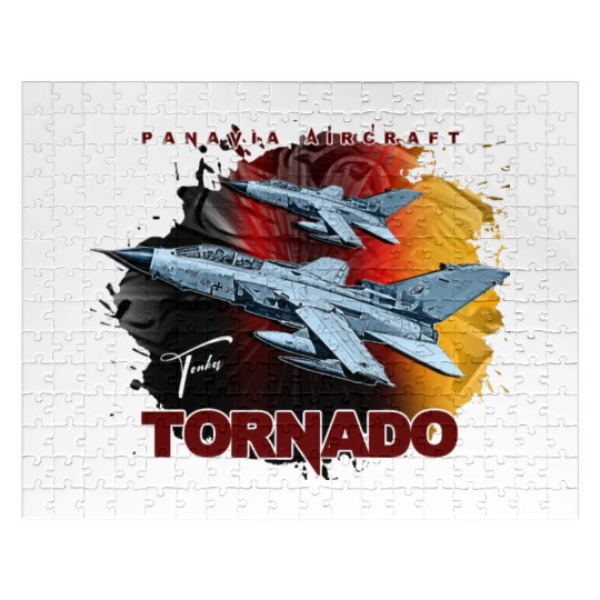 Panavia Tornado European Fighterjet Military Aircr Jigsaw Puzzles