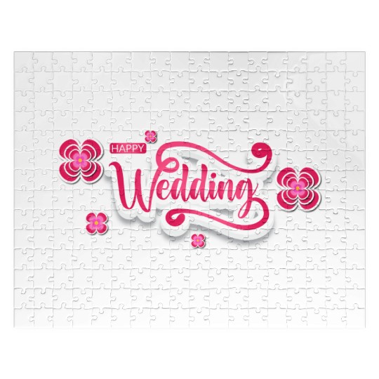 Happy Wedding Jigsaw Puzzles