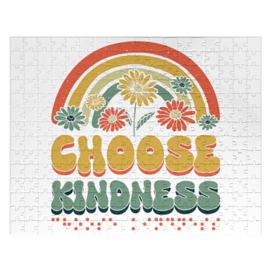 Choose Kindness Braille Alphabet Braille Language Jigsaw Puzzles
