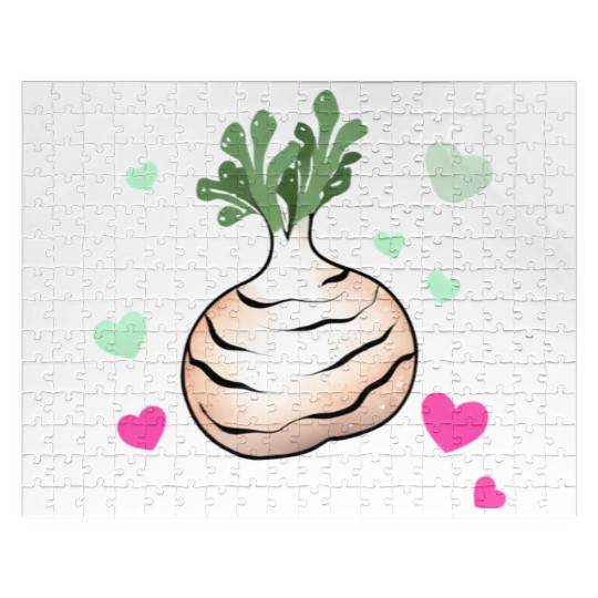Turnip Love Valentine's Day Hearts Jigsaw Puzzles