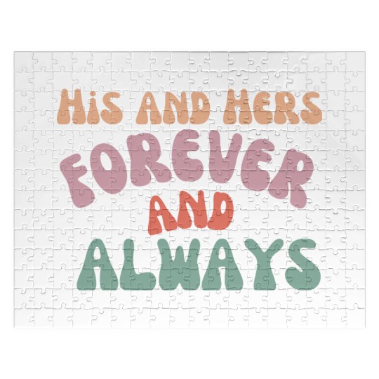 His and Hers Jigsaw Puzzles