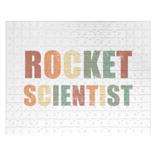 Rocket Scientist Aerospace Engineer Spaceship Jigsaw Puzzles